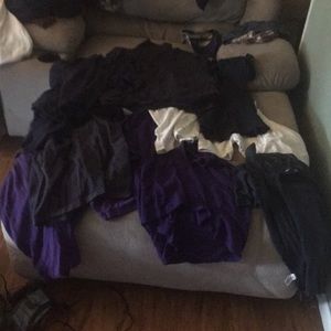 9 pairs of young boys school shirts